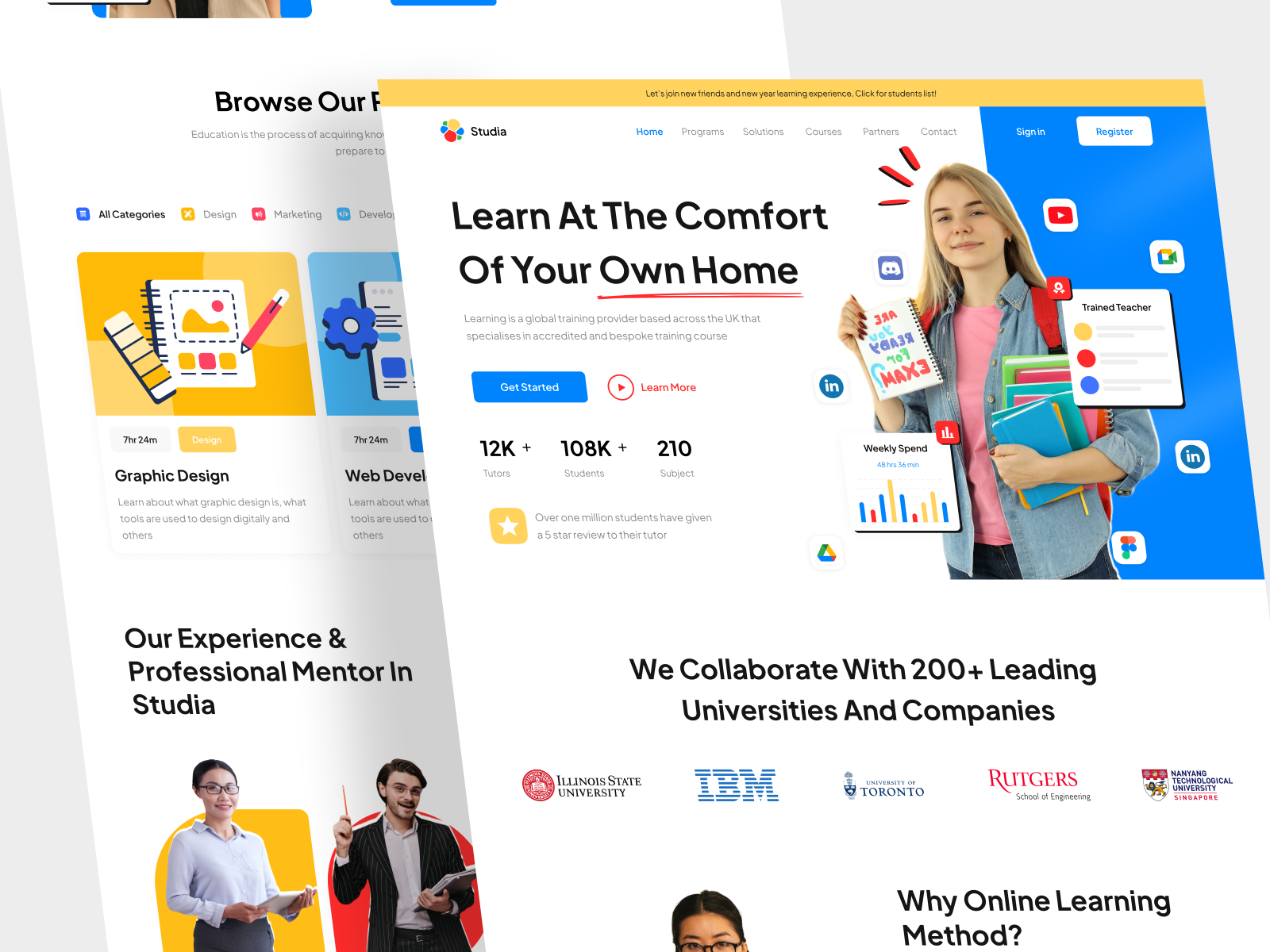 Online Courses Platform cover